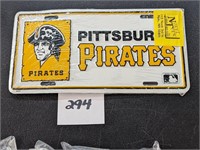 Pittsburgh Pirates License Plate