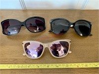 3 Pairs of Sunglasses - Tommy Hilfiger, Ted