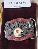 SISKIYOU HUSKER 1994-1995 CHAMPIONSHIP BELT BUCKLE