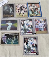 APPROX 8 TROY AIKMAN/ EMMIT SMITH TRADING CARDS