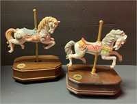 Two 8” Carousel Collection 2nd Ed. Music Box