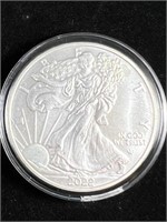 2022 Liberty Walking Silver Dollar 1oz Fine Silver