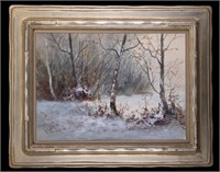 R. Randall Signed Watercolor Landscape Painting