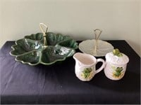 Assorted serving dish-ware
