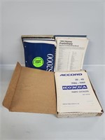 Honda Parts Catalog, Honda Service Manuals.