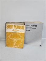 Honda Accord Manuals