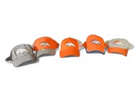 Six Denver Broncos Fitted hats