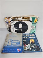 Signed Race Number, Motorcycle Magazines