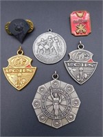 MIXED MEDAL LOT VINTAGE ANTIQUE