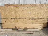 OSB Sheet and Lumber