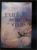 EXILE TO THE STARS BOOK BY ED MACK MILLER VINTAGE