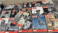 Life magazines - war related