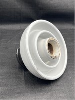 Vintage Porcelain Ceramic Electrical Insulator