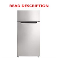 10.1 cu.ft Top Freezer  Stainless Steel