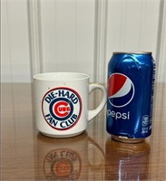 Die Hard Cubs Fan Club Mug