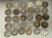 Silver Dime Lot ( 30)