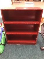 Painted Wood Bookshelf