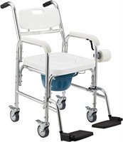 Homguava Bedside Commode Chair, 4 In 1 Shower