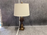 Brass Colored Lamp