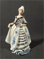 Porcelain Bisque Lady Figurine