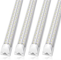 VShape 8FT 100W LED Light 13000LM  4-Pack