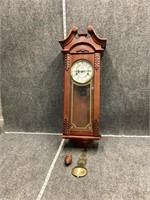 Wall Clock with Pendulum