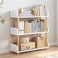 Oschf 3-tier Wooden Open Bookcase - Modern