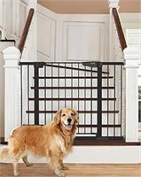 Cumbor 29.7-46" Baby Gate For Stairs 30.5"h