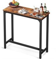 ODK 39 Bar Table  Rustic Brown  Sturdy