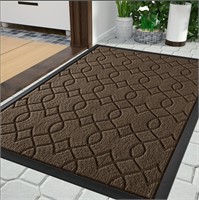 Yimobra Door Mat  29.5x17  Brown  Absorbent