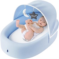 Biliboo Baby Lounger for Newborn - Blue
