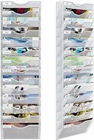 14 Pockets Hanging Wall File Organizer, Office Org