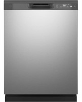 Ge 24" Front Control Dishwasher Stainless Steel
