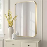 24x36 Inch Gold Bathroom Mirrors For Wall