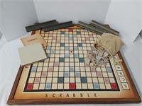 GIANT SCRABBLE BOARD ON LAZY SUSAN