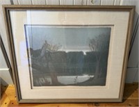 "Pond in Fading Light" Russell Chatham Lithograph