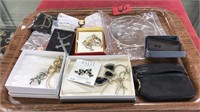 TRAY LOT OF ASST COSTUME JEWELRY