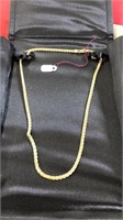 14K YELLLOW GOLD NECKLACE 6.32G
