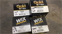 (4) WIX OIL FILTERS FOR 6.6 DURAMAX