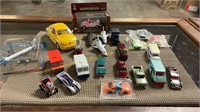 Lot of Toy Cars, Space Shuttles, Misc