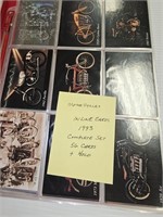 Harley Davidson Collector Cards in Notebook