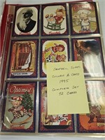 Campbell's Soup Collector Cards in Notebook