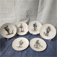 6 GERMAN COLLECTIBLE PLATES