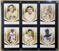 2004 SP Legendary Cuts Baseball Cards - 6 Legends