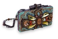 Mary Frances Decorated  Purse w/ Oblong Clap