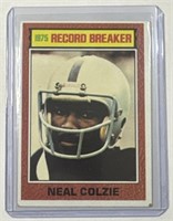1976 Topps #2 Neal Colzie 1975 Record Breaker!