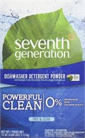 2 PK Seventh Generation Auto Dish Powder