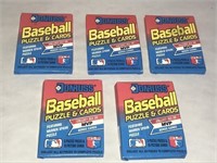 1989 Donruss Baseball Cards LOT of 5 Sealed