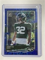 2020 Optic #145 Ashtyn Davis Rookie Blue Scope