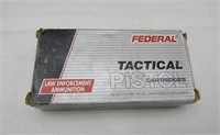 50 Rounds 40 S&W Federal Tactical JHP